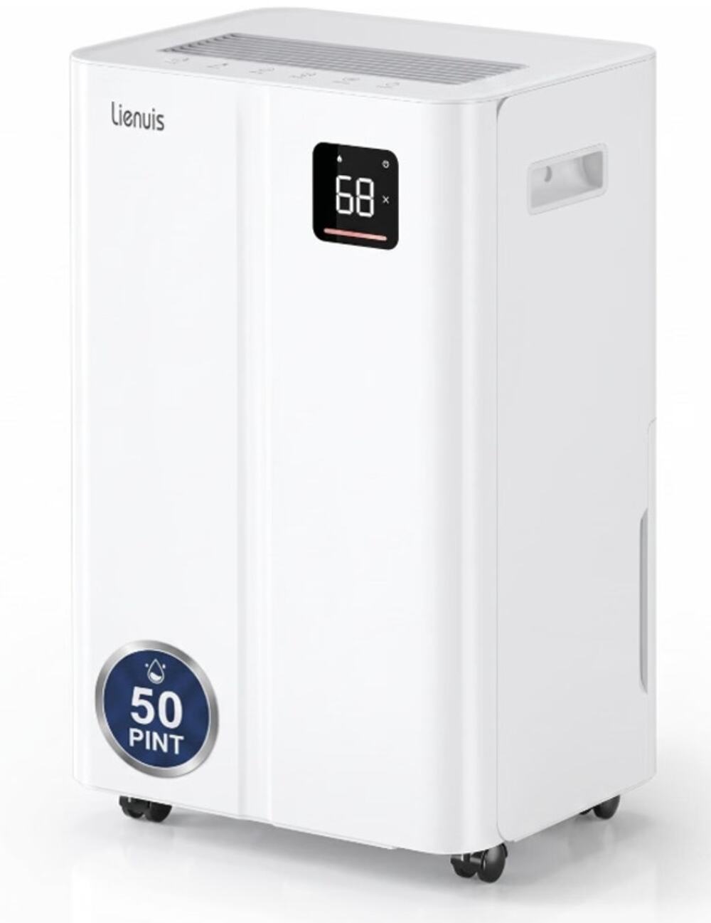 50 Pint Dehumidifier 4500 Sq Ft Auto Humidity Continuous Drain Open Box